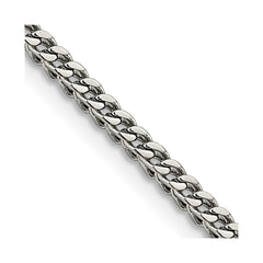 Chisel Stainless Steel Polished 3mm 18 inch Franco ChainSRN2897