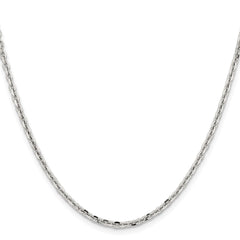 Chisel Stainless Steel Polished 2.7mm 20 inch Cable ChainSRN657