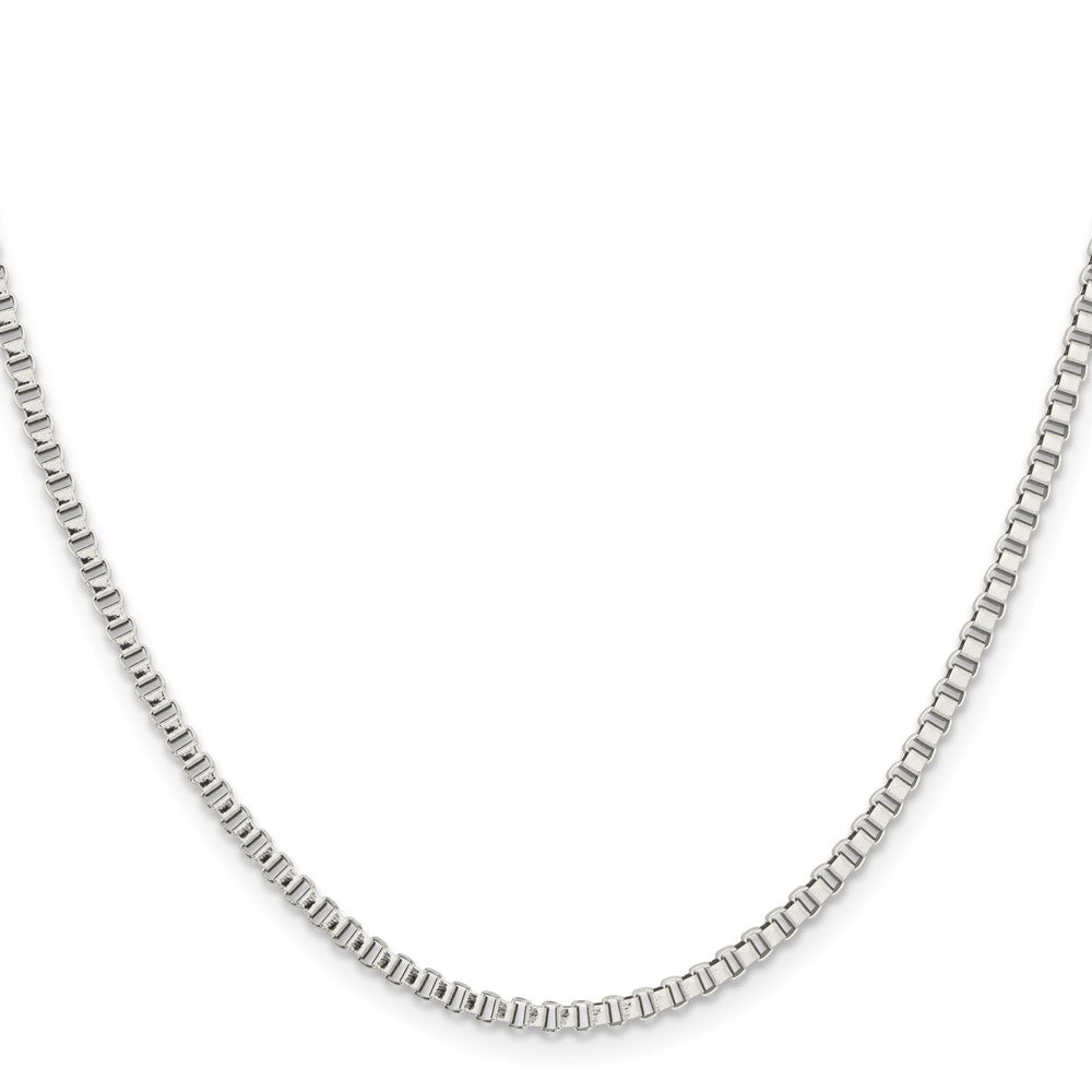 Chisel Stainless Steel Polished 2.4mm 20 inch Box ChainSRN664