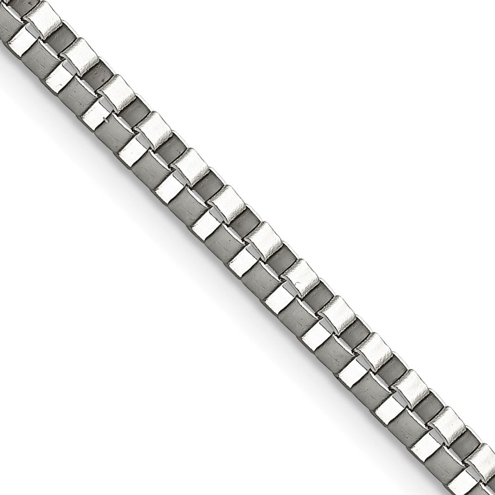 Chisel Stainless Steel Polished 3.2mm 20 inch Box ChainSRN665