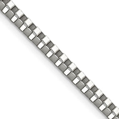 Chisel Stainless Steel Polished 3.2mm 20 inch Box ChainSRN665
