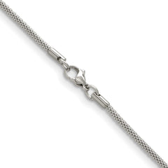 Chisel Stainless Steel Polished 2.5mm 30 inch Bismark ChainSRN674