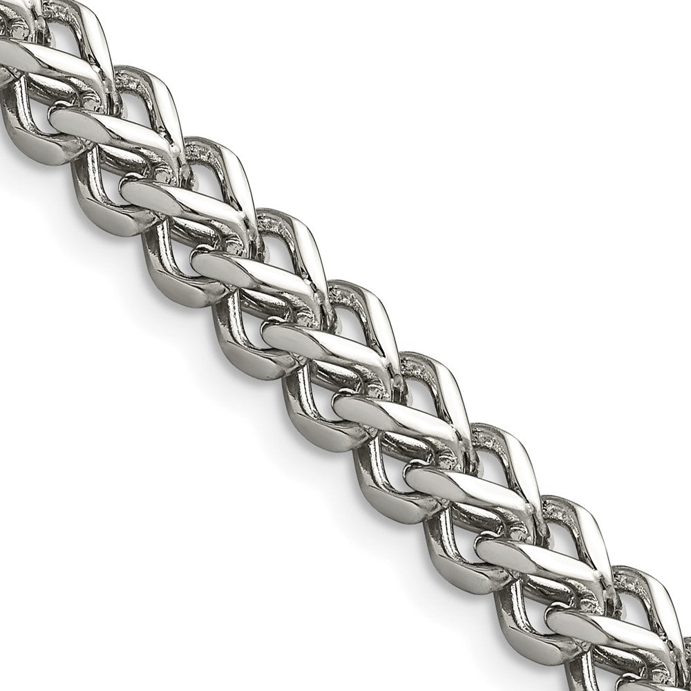 Chisel Stainless Steel Polished 5.5mm 22 inch Franco ChainSRN683