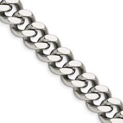 Chisel Stainless Steel Polished 13.75mm 22.5 inch Curb ChainSRN693