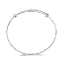 Sterling Silver 1.65mm Wire Expandable Bangle SS5042