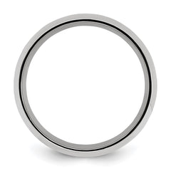 Chisel Titanium Yellow IP-plated Grooved 8mm Polished Band