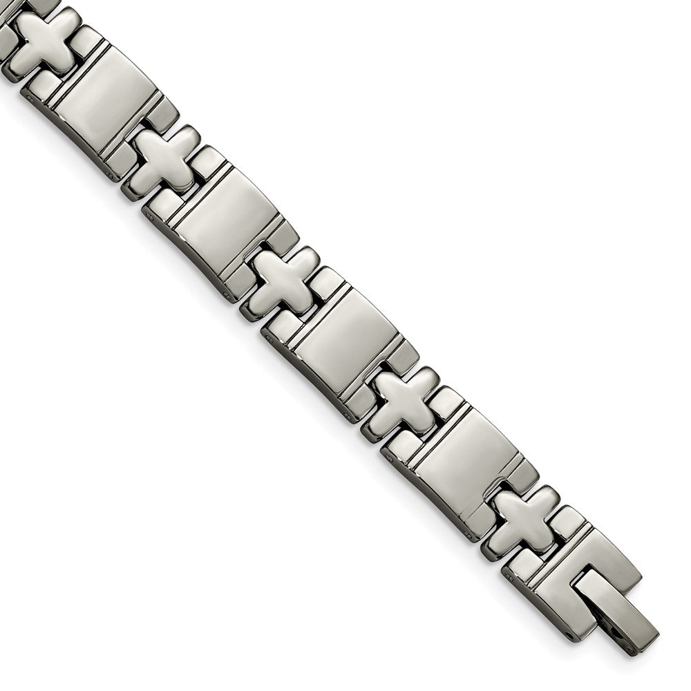 Chisel Titanium Polished 8.25 inch Bracelet TBB104-8.25