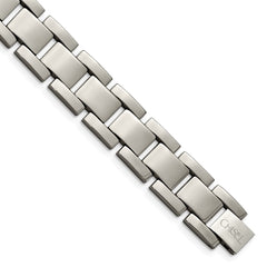 Chisel Titanium Polished 8.5 inch Bracelet TBB105-8.5