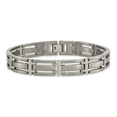 Chisel Titanium Brushed and Polished 8.75 inch Bracelet TBB112-8.75