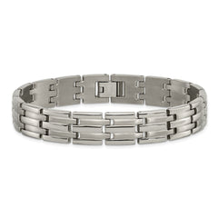Chisel Titanium Brushed and Polished 8.5 inch Bracelet TBB114-8.5