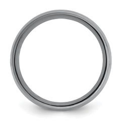 Chisel Tantalum Polished 8mm Band