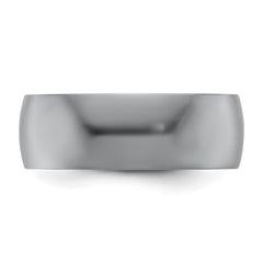 Chisel Tantalum Polished 8mm Band