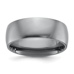Chisel Tantalum Polished 8mm Band