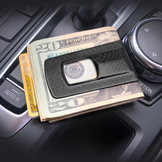 MClip Tightwad Money Clip - Carbon Fiber TW-BLK-BKCF