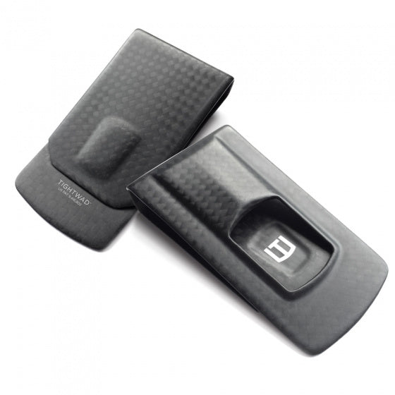 MClip Tightwad Money Clip - Carbon Fiber TW-BLK-BKCF