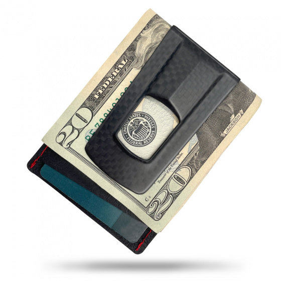 MClip Tightwad Money Clip - Carbon Fiber TW-BLK-BKCF