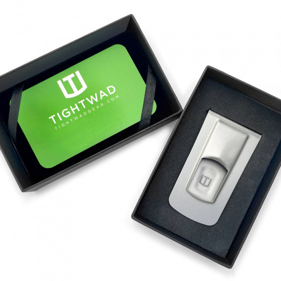 MClip Tightwad Money Clip - Silver TW-NAT-0000