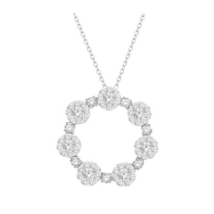 Lovebright Diamond Circle Pendant