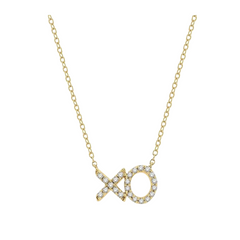 X & O Petite Diamond Fashion Pendant