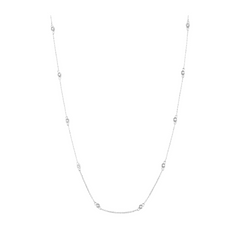 Diamond Station Necklace