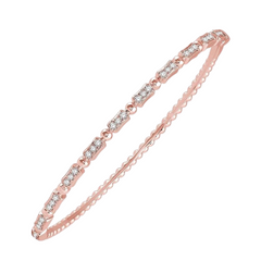 Stackable Diamond Bangle