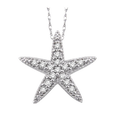 Sea Star Diamond Fashion Pendant