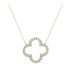 Clover Diamond Pendant