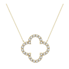 Clover Diamond Pendant