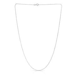 White Gold Diamond Cut/ Textured Children's Jewelry Necklace