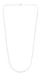 White Gold Polished Franco Necklace