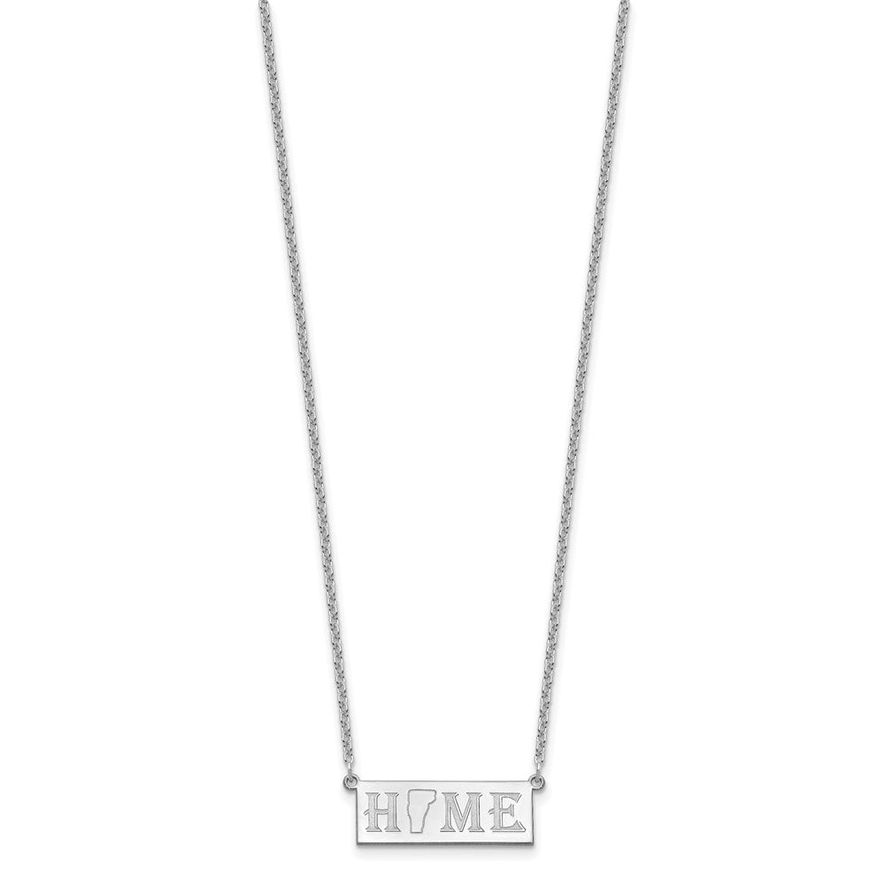 Sterling Silver/Rhodium-plated HOME/STATE Necklace XNA1518SS-VT
