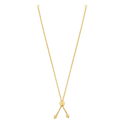 Yellow Gold Polished Festooned Bolo Ball Version Bracelet