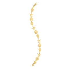 Yellow Gold Polished Novelty Fashion Bracelet