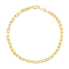 Yellow Gold Polished French Cable Bracelet