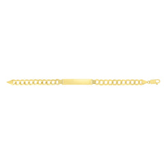 Yellow Gold Polished ID Bracelets Bracelet