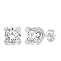 Parkplace Jewelers Round Shape Diamond Stud Earrings 66308PPFGERWG