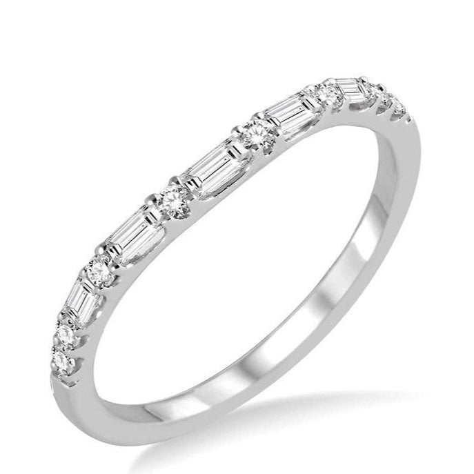 Parkplace Jewelers Baguette Diamond Wedding Band 31305PPFHWG