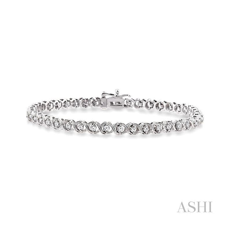 ASHI Diamond Bracelet 74031PPTXW