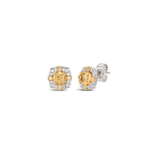 Le Vian 14K Two Tone Gold Earrings TRTP 18B