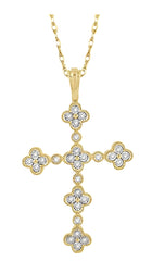 Parkplace Jewelers Cross Diamond Fashion Pendant 950A8PPTSPDYG
