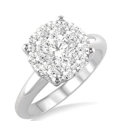 Parkplace Jewelers Round Shape Lovebright Essential Diamond Ring 36900PPFGWG-1.50