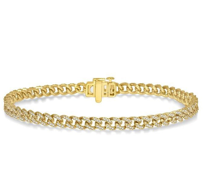 Parkplace Jewelers Curb & Cuban Diamond Fashion Bracelet 75951PPFHYG