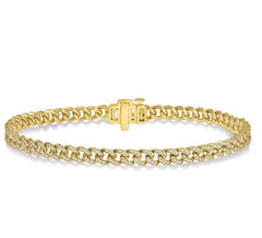 Parkplace Jewelers Curb & Cuban Diamond Fashion Bracelet 75951PPFHYG