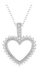 Parkplace Jewelers Heart Shape Diamond Pendant 93857PPTSPDWG