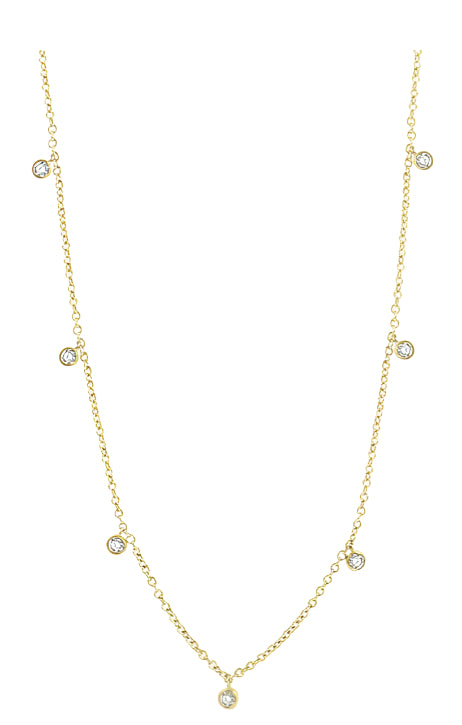 Parkplace Jewelers Diamond Station Necklace 991CQPPFGNKYG