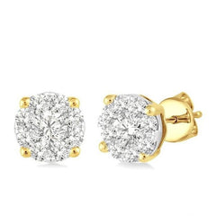 Parkplace Jewelers Round Shape Lovebright Essential Diamond Stud Earrings 91751PPFVERYW