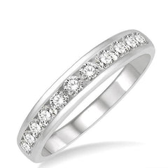 Parkplace Jewelers 11 Stone Channel Set Diamond Wedding Band 33313PPFGWG