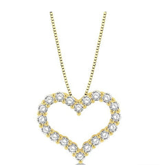 Parkplace Jewelers Heart Shape Diamond Pendant 94052PPFGPDYG
