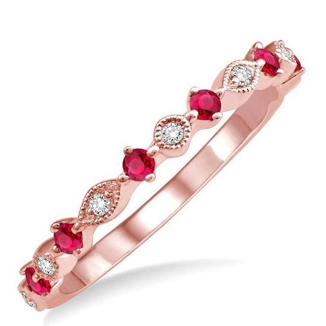 Parkplace Jewelers Gemstone & Diamond Band 46389PPFHRBPG