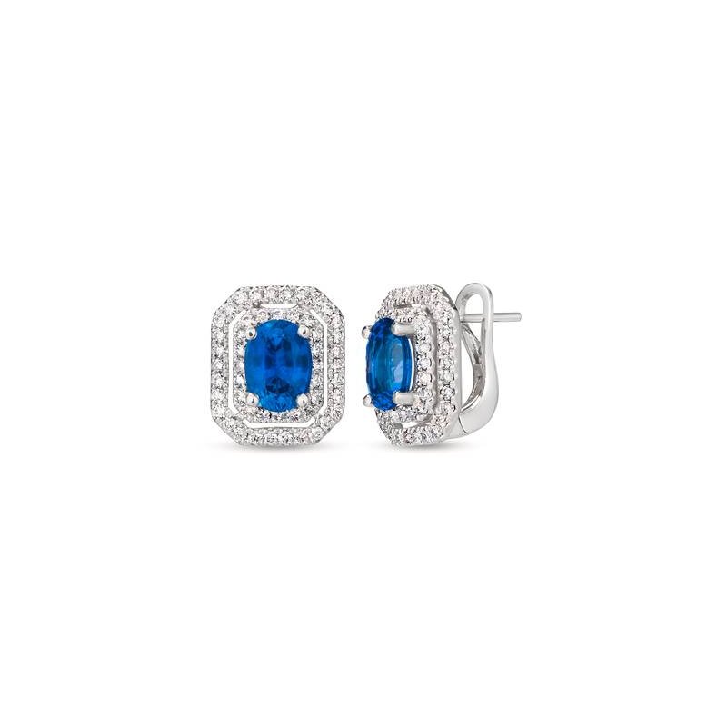 Le Vian PLT Cornflower Sapphire 1 3/8 cts. Earrings BVKD 8